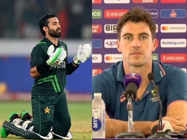 محمد رضوان سے غلط بیان منسوب کرنے پر آسٹریلوی کپتان کا بھارتی صحافی کو ٹکا سا جواب