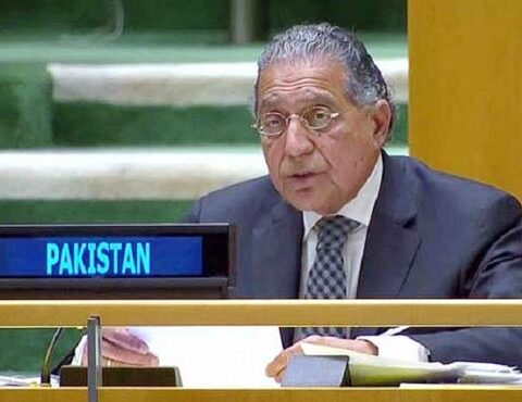 غزہ میں اسرائیلی حکومت غیر قانونی اور غیر انسانی اقدامات کر رہی ہے: منیر اکرم