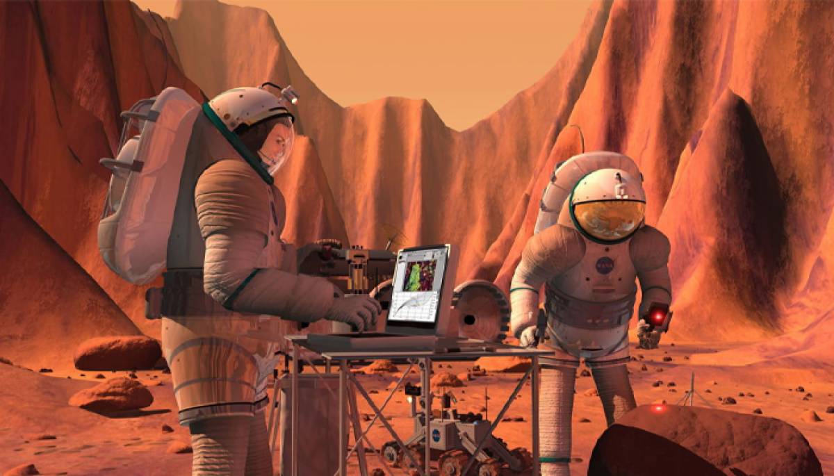 ناسا نے مریخ کے لیے چار رضاکاروں کی تربیت کا اعلان کردیا