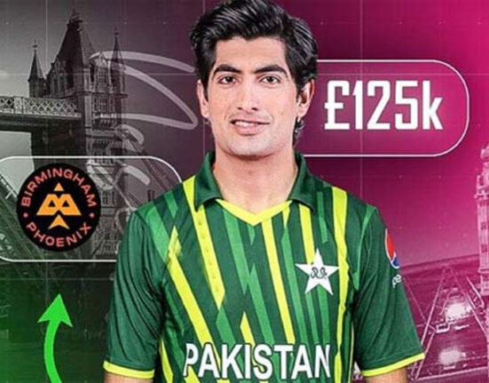 نسیم شاہ دی ہنڈریڈ کے مہنگے ترین کھلاڑی