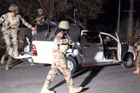 بلوچستان، ہوشاب میں فورسز کی چوکی پر حملہ 5 دہشت گرد ہلاک