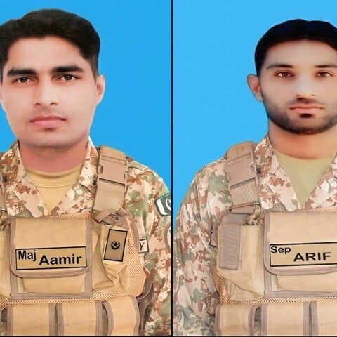 میرانشاہ / خیبر: دہشت گردوں سے فائرنگ کے تبادلے میں میجر سمیت تین جوان شہید