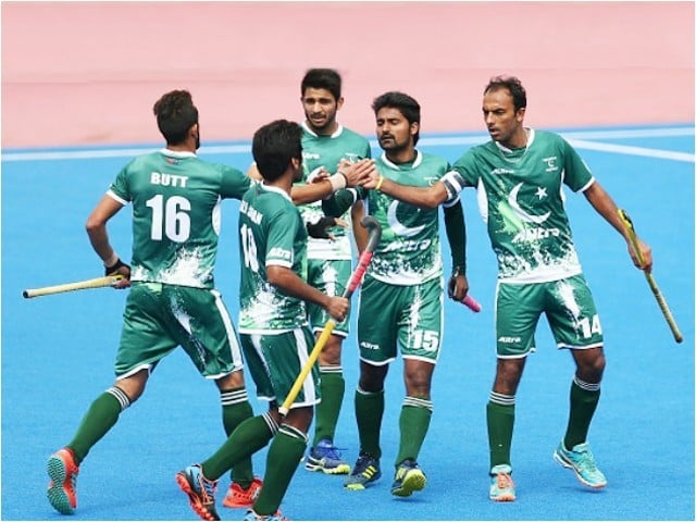 پاکستان اور ملائشیا کا ہاکی میچ سنسنی خیز مقابلے کے بعد برابر
