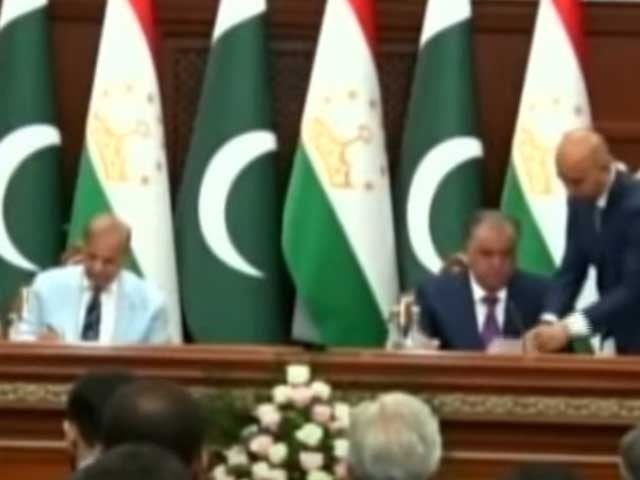 تاجکستان کا پاکستان میں سرمایہ کاری بڑھانے کا عندیہ، مفاہمتی یادداشتوں پر دستخط