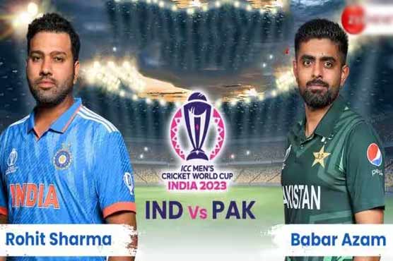 دنیائے کرکٹ کا سب سے بڑا ٹاکرا آج، روایتی حریف پاکستان اور بھارت آمنے سامنے