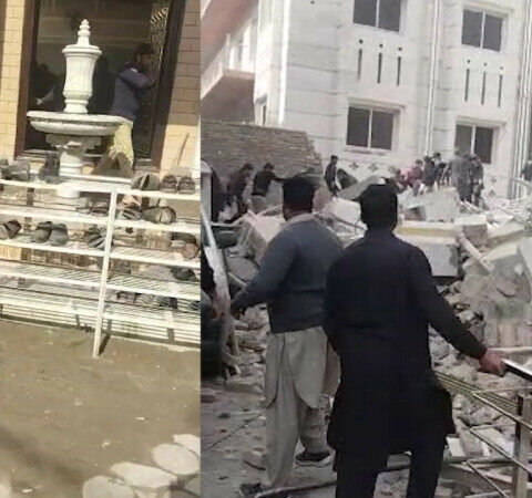پشاور پولیس لائن کی مسجد میں خودکش دھماکے میں 2 افراد شہید 50 زخمی