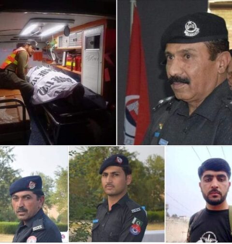 لکی مروت تھانہ صدر کے قریب دھماکا DSP سمیت 4 اہلکار شہید