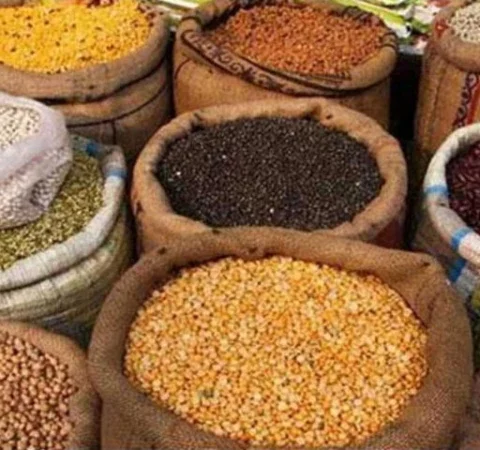 عالمی مارکیٹ کا اثر؛ تھوک مارکیٹ میں دالوں کی قیمتوں میں کمی