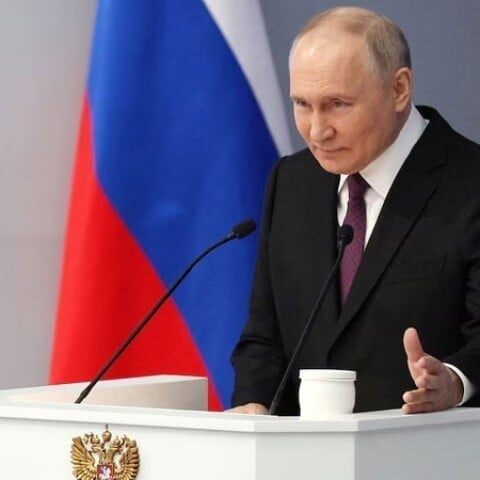 پوتن روس کے صدارتی انتخاب میں ریکارڈ 87.97 فیصد ووٹ کے ساتھ کامیاب