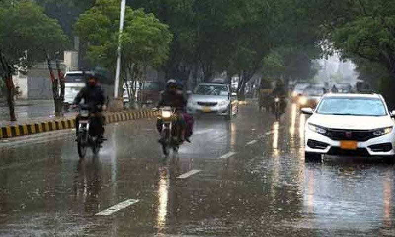 ملک کے مختلف علاقوں میں بارش اور ژالہ باری