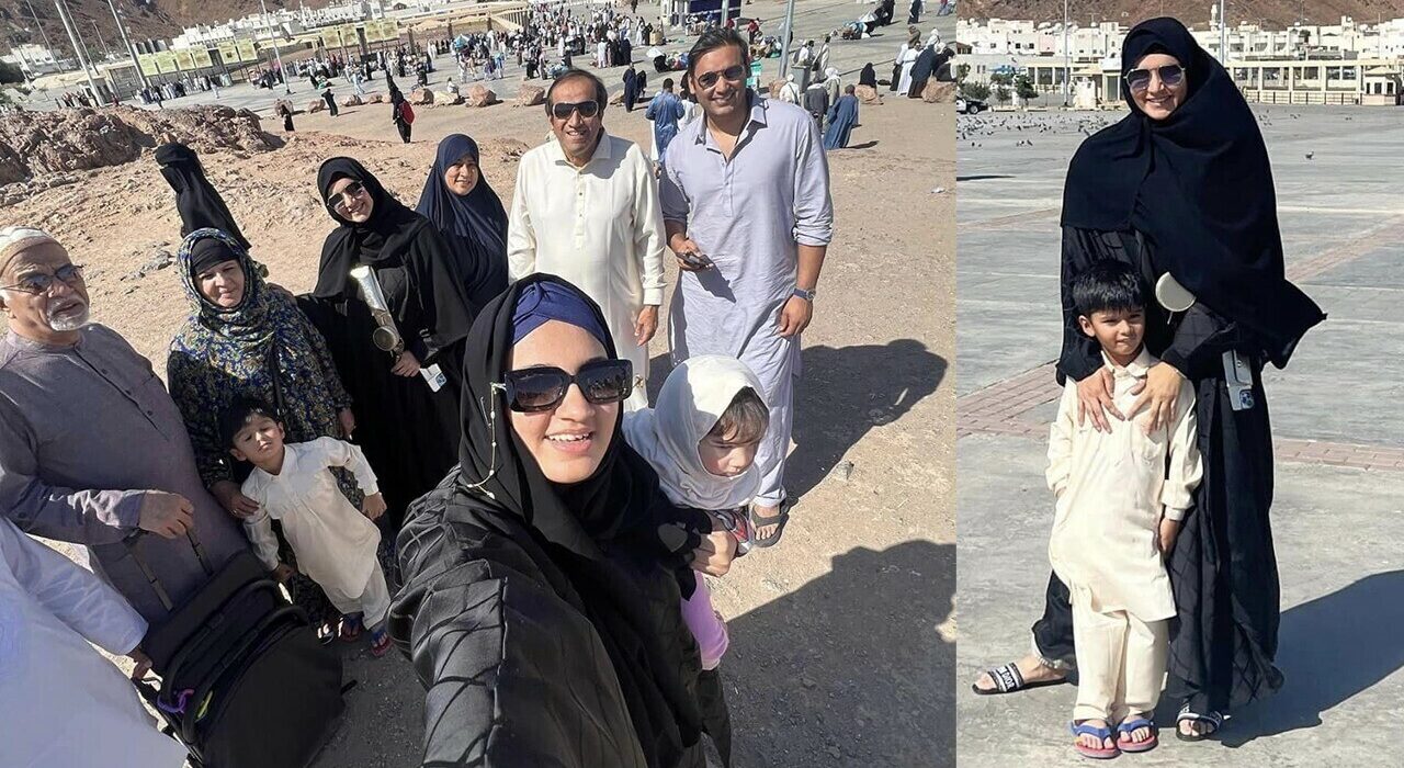 ثانیہ مرزا نے عمرہ ادا کرلیا بیٹے کے ساتھ تصاویر شئیر کردیں