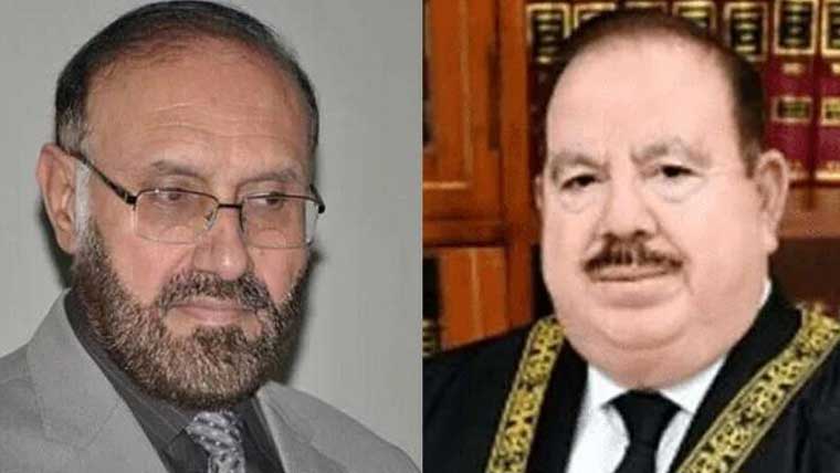 جسٹس طارق مسعود، جسٹس مظہر عالم نے ایڈہاک جج کا حلف اٹھا لیا
