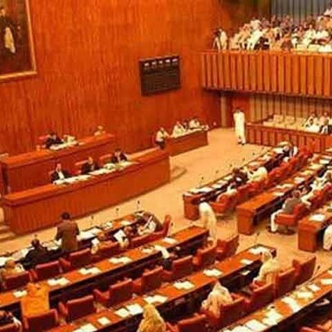 اب سانس لینے اور مرنے پر ٹیکس لگانے کی نوبت آگئی، سینیٹ اجلاس میں ارکان پھٹ پڑے