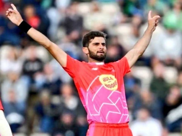 شاہین آفریدی کی برق رفتار ڈلیوری نے دنیا کو حیران کردیا