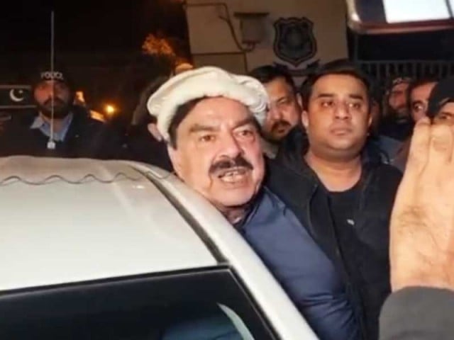 شیخ رشید کا گرفتاری کے بعد میڈیا کے سامنے اہم بیان