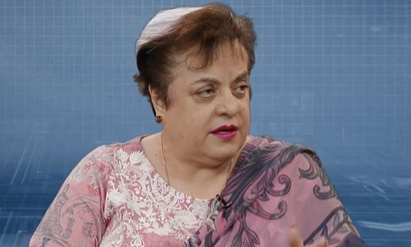 اسلام آباد گھر پر چھاپہ پی ٹی آئی رہنما شیریں مزاری گرفتار