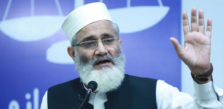 سویڈن نے تیسری عالمی جنگ کی بنیاد رکھی ہے : سراج الحق