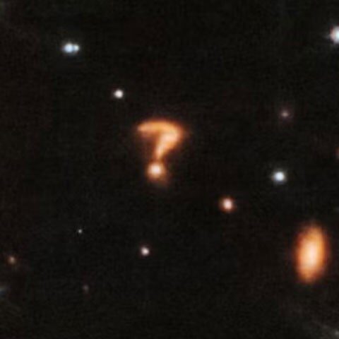 خلاء گہرائیوں میں سوالیہ نشان جیسی پُراسرار شے کی نشان دہی