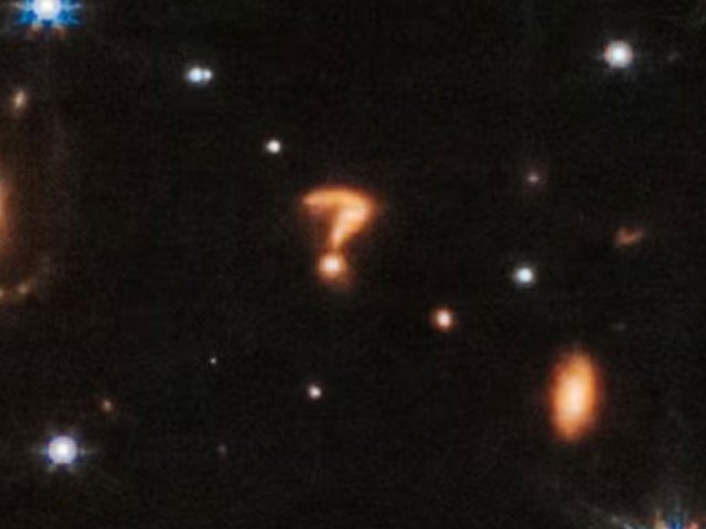 خلاء گہرائیوں میں سوالیہ نشان جیسی پُراسرار شے کی نشان دہی