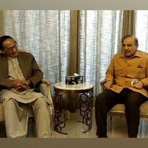 وزیراعظم شہباز شریف کی چوہدری شجاعت سے اہم ملاقات
