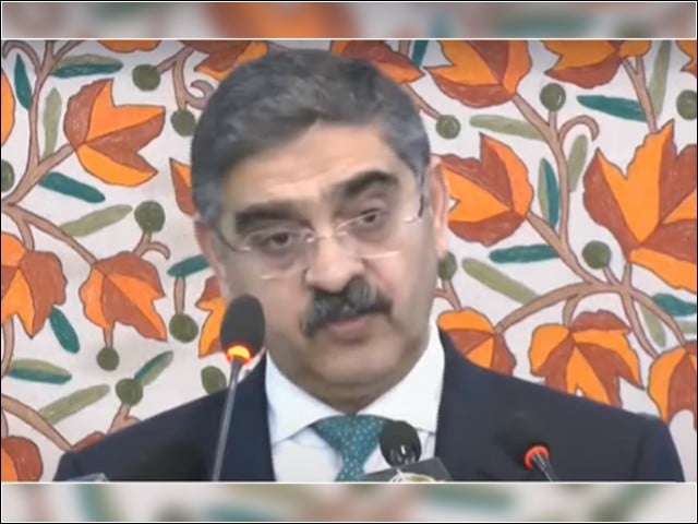 قائداعظم نے قرار دیا تھا کشمیر کے بغیر پاکستان نامکمل ہے، نگراں وزیراعظم