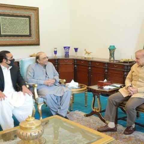 وزیرِاعظم سے آصف زرداری اور بلاول بھٹو کی اہم ملاقات