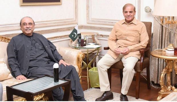 آصف زرداری کی وزیراعظم شہباز شریف سے اہم ملاقات