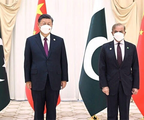 وزیرِ اعظم کی چین کے صدرشی جن پنگ سے ملاقات